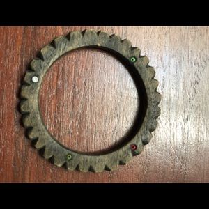 Handmade wooden bracelet - from Africa